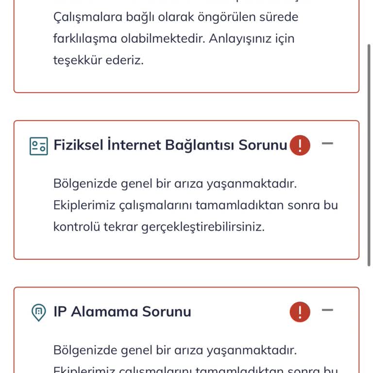 Türk Telekom Sürekli Ertelenen İnternet Bağlantı Sorunu