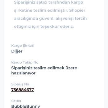 Shopier Siparişimi İade Edemiyorum