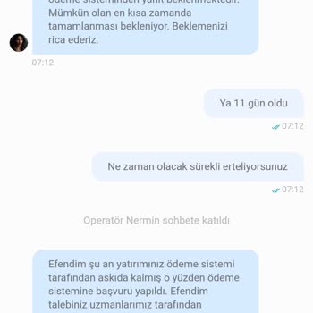 1win 1wın Yatırımım Hesabıma Geçmedi
