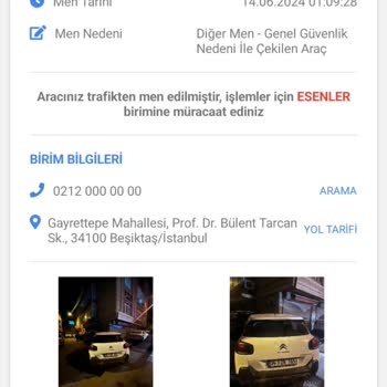 TikTak Kirala Haksız Yere Araç Çekilmesi