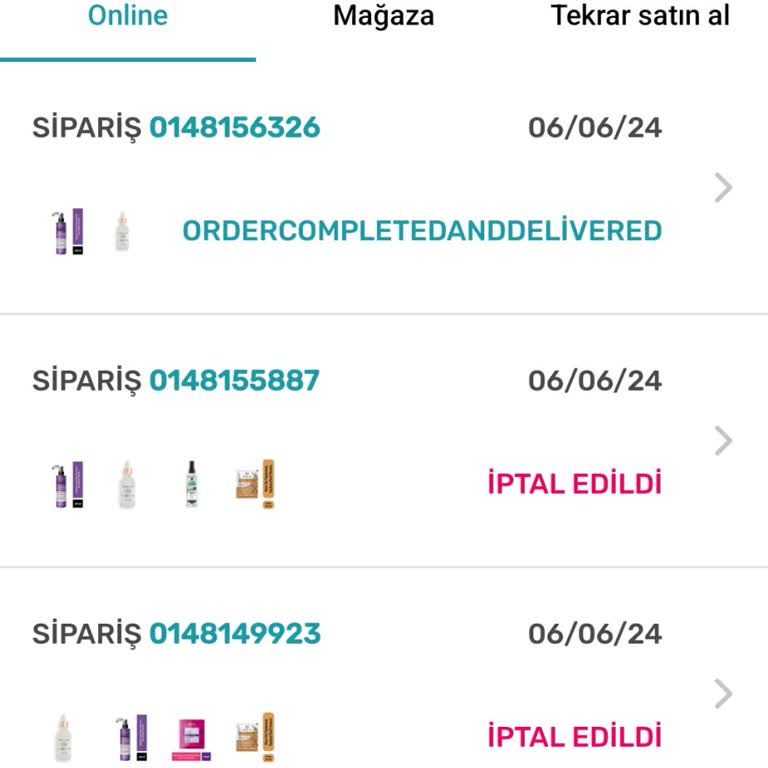 Watsons Online Mağazadan Aldığım Ürünler Gelmiyor