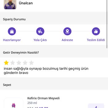 İnsan Sağlığını Hiçe Sayan Getir