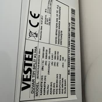 Sıfır Olarak Takılan Vestel Klima Anakartı Yanık