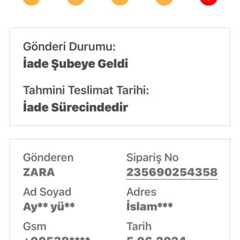 Sözde Büyük Marka Olan Zara'nın Teslim Edilmeyen Ürünü