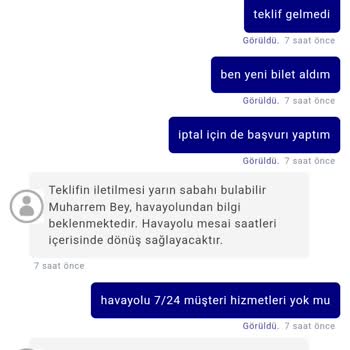 Turna.com Bilet Değişim Ve İptali