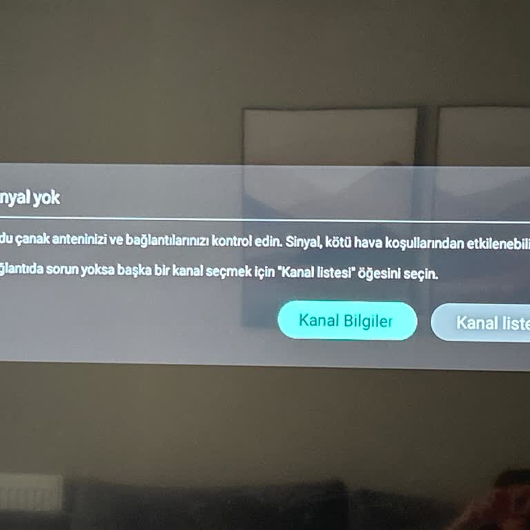 Philips TV Kanallar Açılmıyor Sinyal Hatası