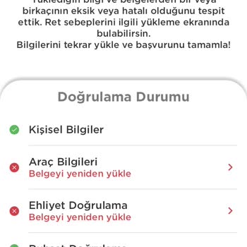 Martı Tag Sürücü 50 CC Kabul Edilmiyor