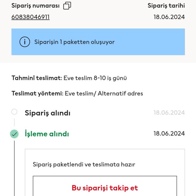 H&M Firması Günlerdir Ürünlerimi Kargoya Vermedi