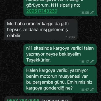 Koçkar Akü'nün Yanıltıcı Kargo Bilgilendirmesi Ve Kötü Hizmeti