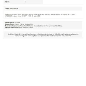 Aypara Belbim İzinsiz Para Çekimi