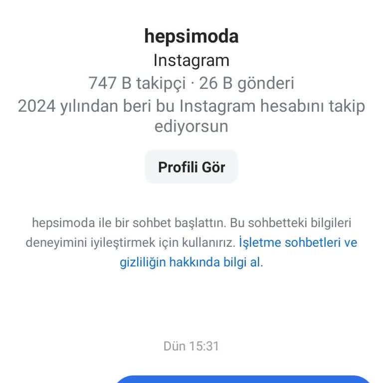 Hepsimoda Sayfası Değişim Ve İade Yapmıyor