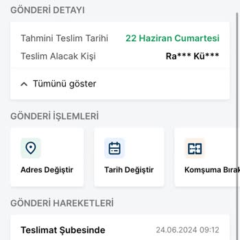 Trendyol Express Trendyol Expres Kargo Değil Oyalama