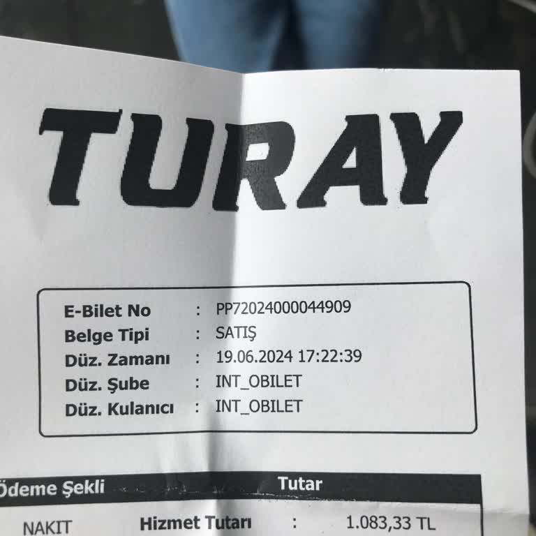 Turay Turizm Otobüsü Şikayet Var