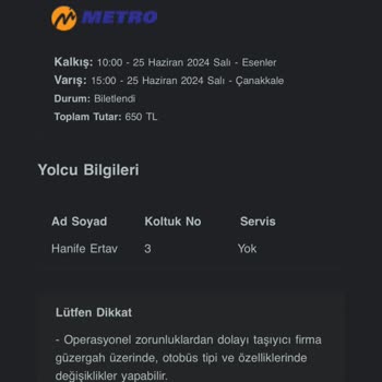 Metro Turizmi İnsanları Mağdur Ediyor