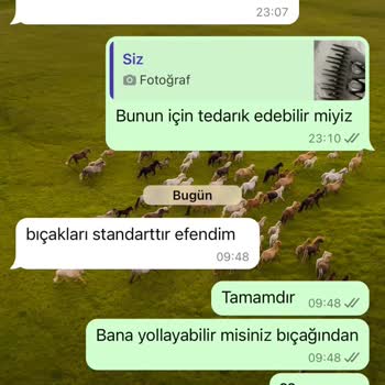 Ekinler Profesyonel El Aletleri Koyun Kırkma Makinesi Başlığı Kırıldı