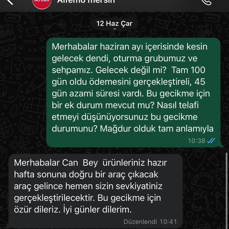Alfemo 100 Günde Gelmedi