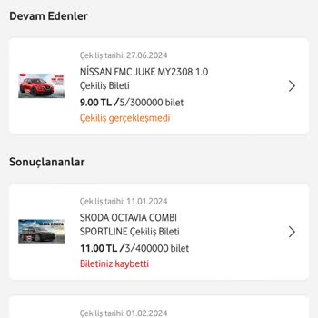 Vodafone Her Şey Yanımda Biletlerim Sisteminizde Görünmüyor, Acil Yardım Bekliyorum