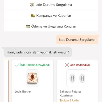 Trendyol Yemek'in Teslim Edilmeyen Siparişin Ücret İadesini Yapmaması