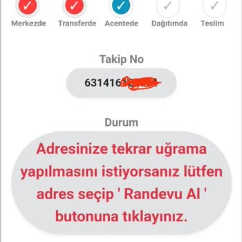 Kuryenet Adrese Uğramıyor, Teslimatı Yapmıyor Ve İade Ediyor.