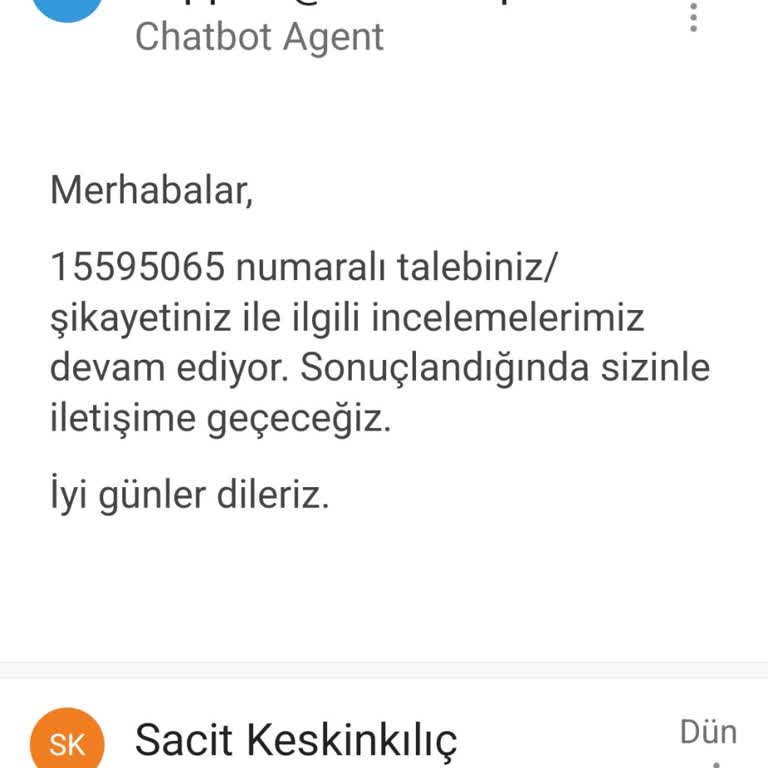 Obilet Para İadem Yapılmadı