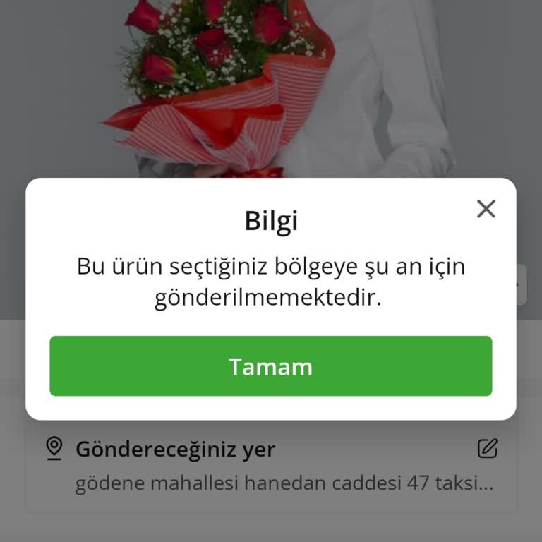 Merkez Bölgeye Teslimat Sorunu: Çiçek Sepeti Gönderim Yapmıyor!