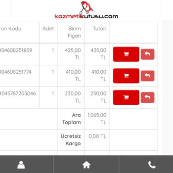Kozmetik Kutusu Bodrum Ürün Şüpheli Olması