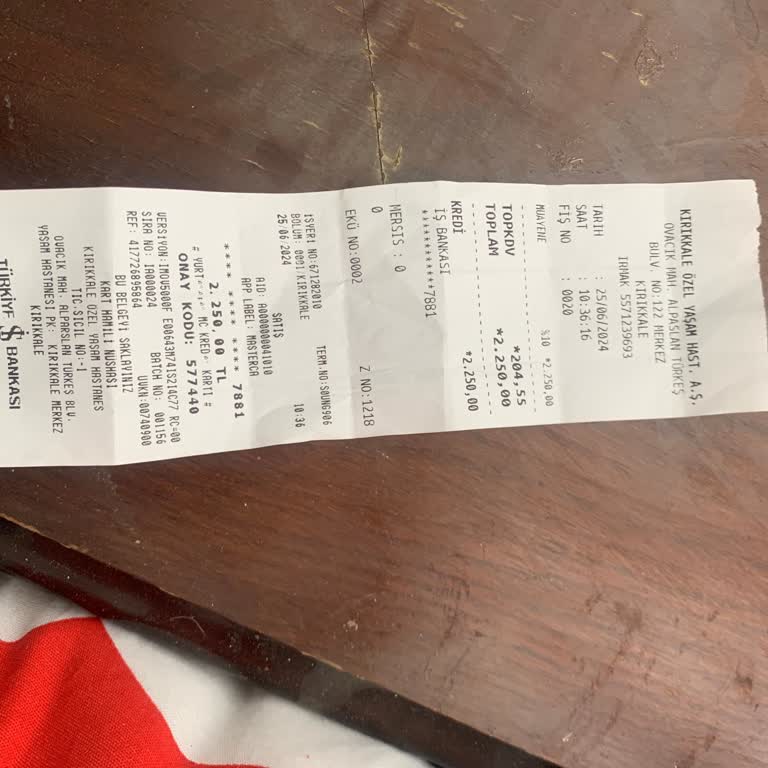 Yaşam Hastanesi (Kırıkkale) Yanlış Bilgilendirme Ve Yüksek Tomografi Ücreti