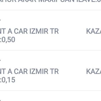 Enuygun.com Kimlik Bilgilerimle Yapılan İzinsiz Araç Kiralama