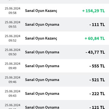 Misli Sanal Bahis Kazancının Hesabıma Geçmemesi