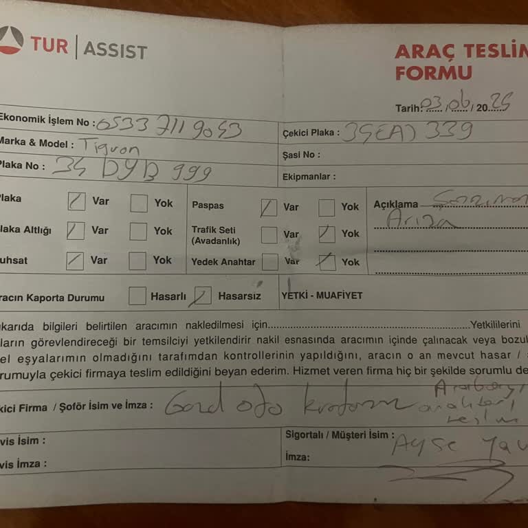 2020 Volkswagen Aracımda DSG Sıkıntısı Ve Süreçteki Mağduriyetim