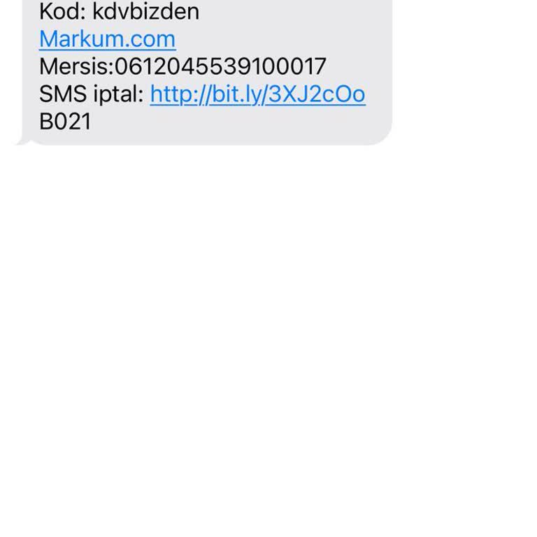 Markum Bilişim Sürekli Gelen SMS Ve Maillerden Rahatsızım