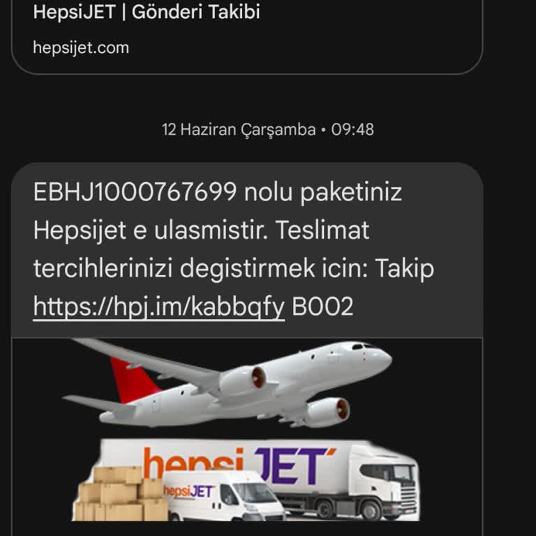 Hepsijet Kargom Ortada Yok