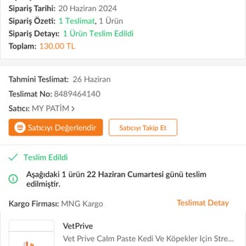 Trendyol My Patım Son Tüketim Tarihi Yaklaşan Ürün Gönderimi
