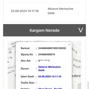 Bir Günde Kargo Paketi 1 Aydır Teslim Etmiyor.