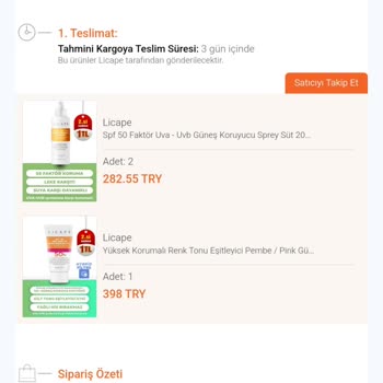 Licape Güneş Kremimi Bozuk Göndermişler Ve İnkar Ediyorlar