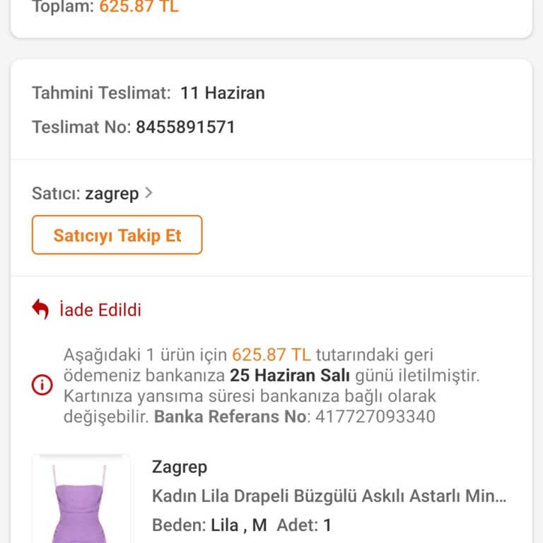 2024 Yılındayız, Kargom Trendyol Express Tarafından Kaybedildi