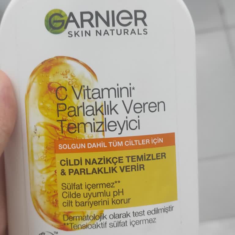Garnier C Vitaminli Yüz Temizleme Jeli