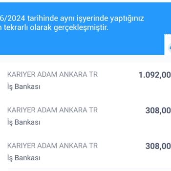 Kariyer Adam Para İadesi İstiyorum!