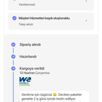 Hepsiburada Yurt Dışı Ürünüm Ortada Yok.