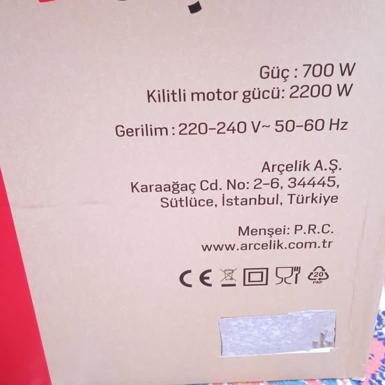 Arçelik Kıyma Makinesi İadesi