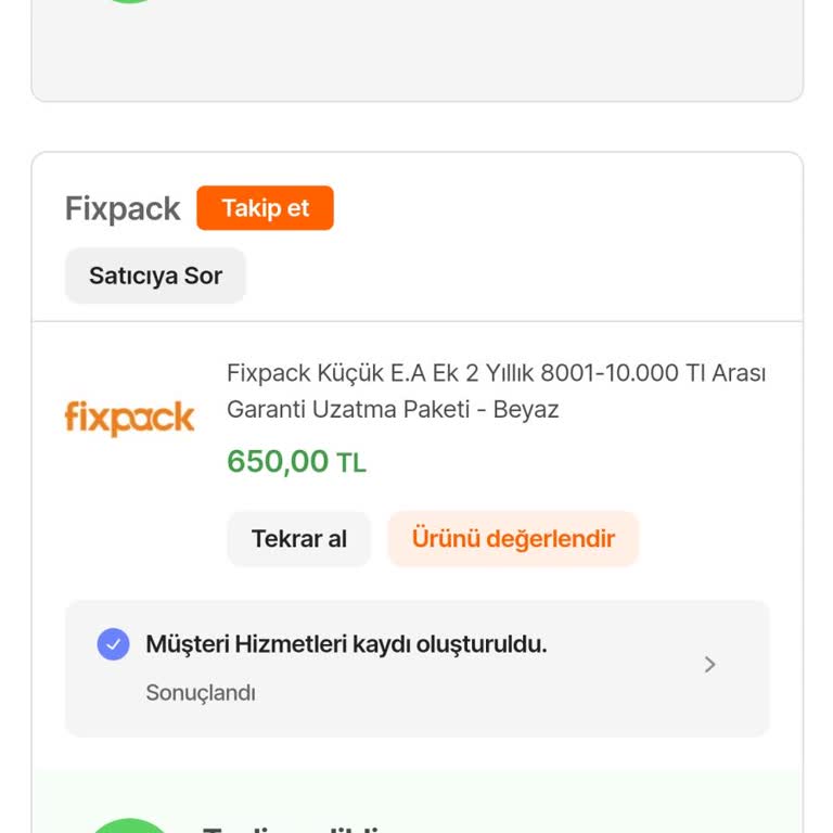 Fixpack İade Edilmiyor Havadan Para Alıyor