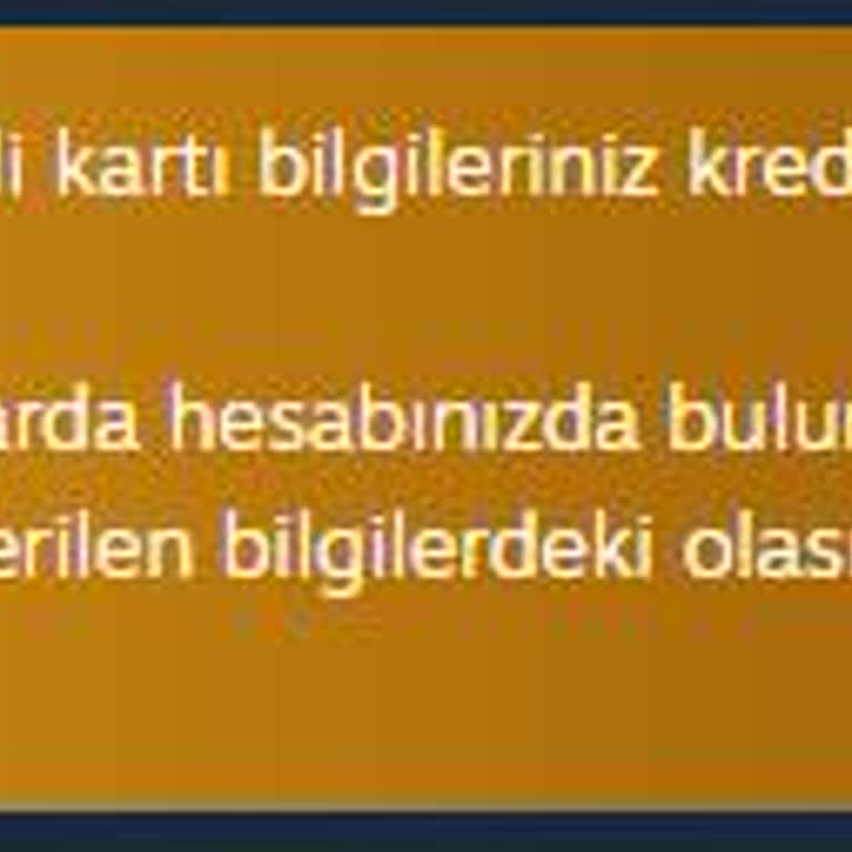 Tosla Ödeme Reddedildi Hatası