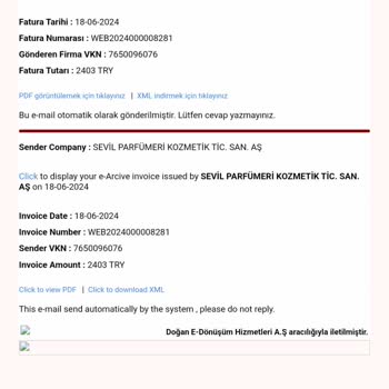 Sevil Parfümeri'den Kargo Koduyla İlgili Yaşanan Belirsizlik