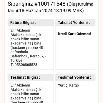 Sevil Parfümeri'den Kargo Koduyla İlgili Yaşanan Belirsizlik