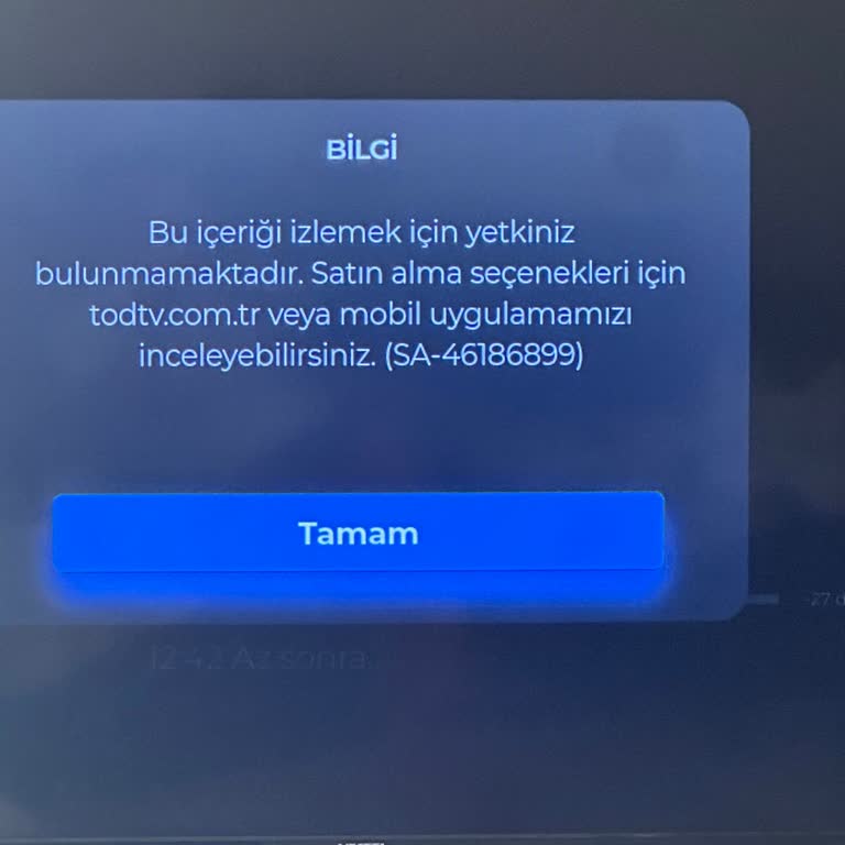 Tod TV LG Ve Vestel'de Çalışmıyor