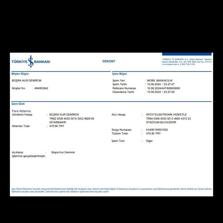 Spoyi Ürün Teslim Edilmeyi Oyalanması