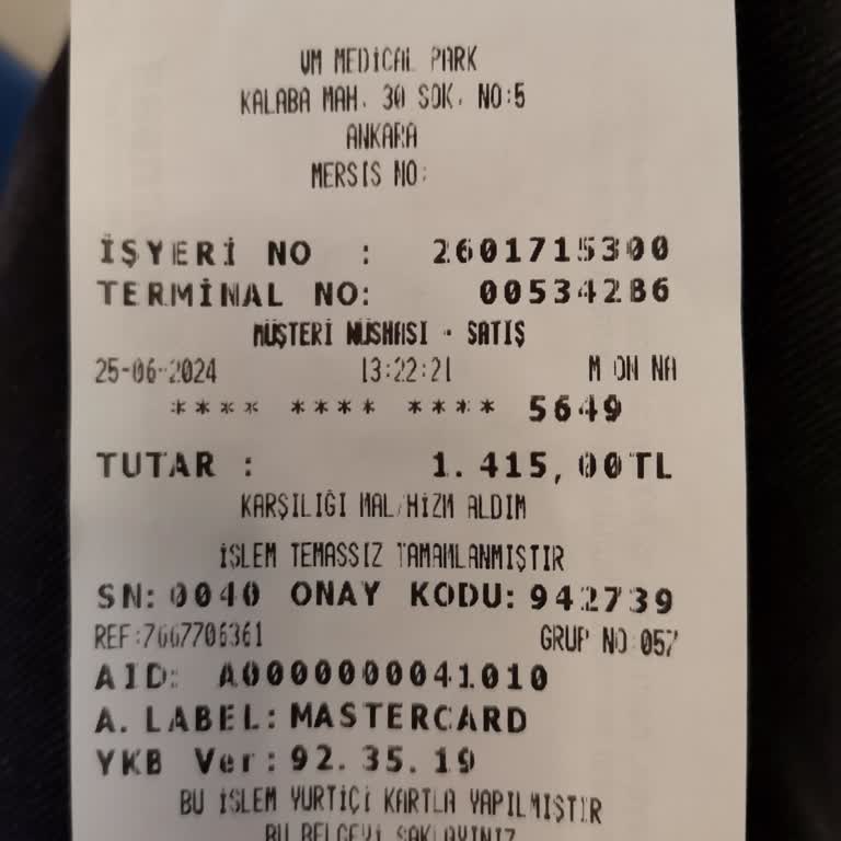 Medical Park Hastanesi Yenidoğan Muayene Ödemesi Hakkında