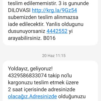 Aras Kargo Kargomu Teslim Etmiyor