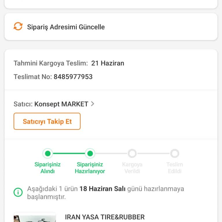 Trendyol Ürün Gelmemesi Ve Gecikmesi
