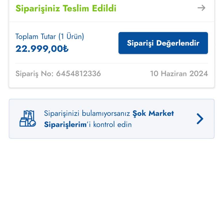 Şok Marketler İptal Edilen Ürünün Ücret İadesini Yapmıyor